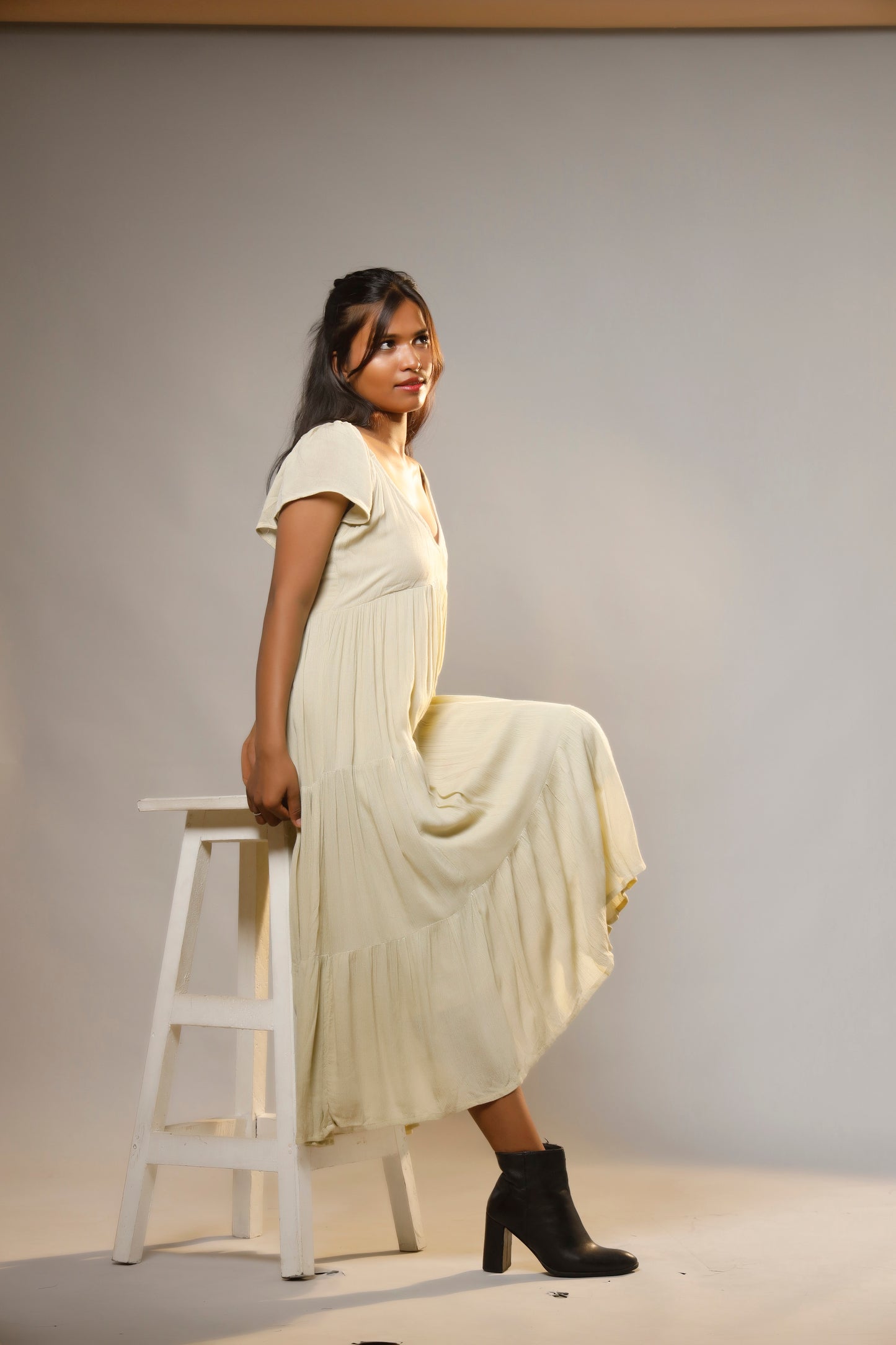 Free Spirit Flared Midi Dress