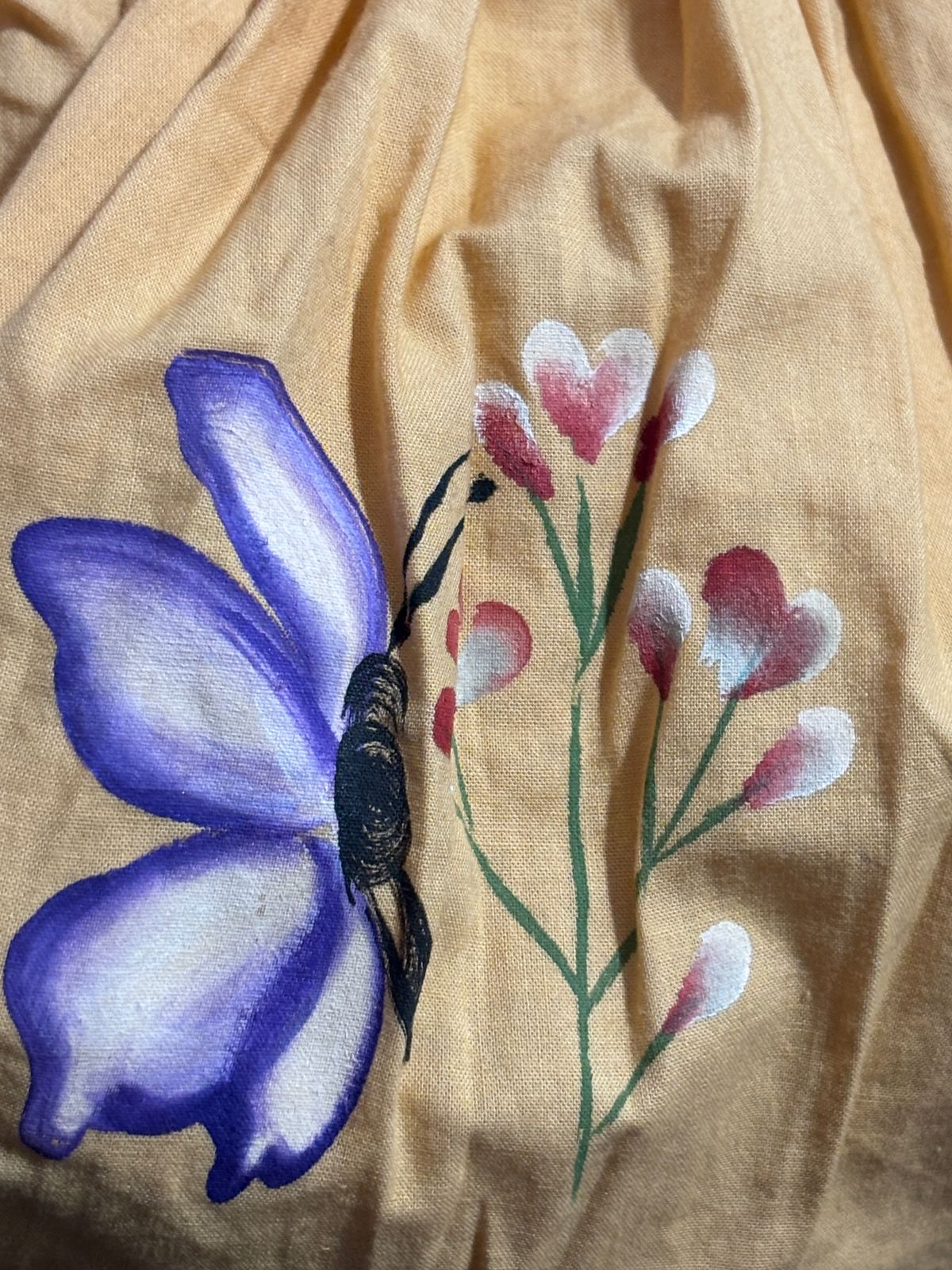 The Painted Garden Tube Mini Dress