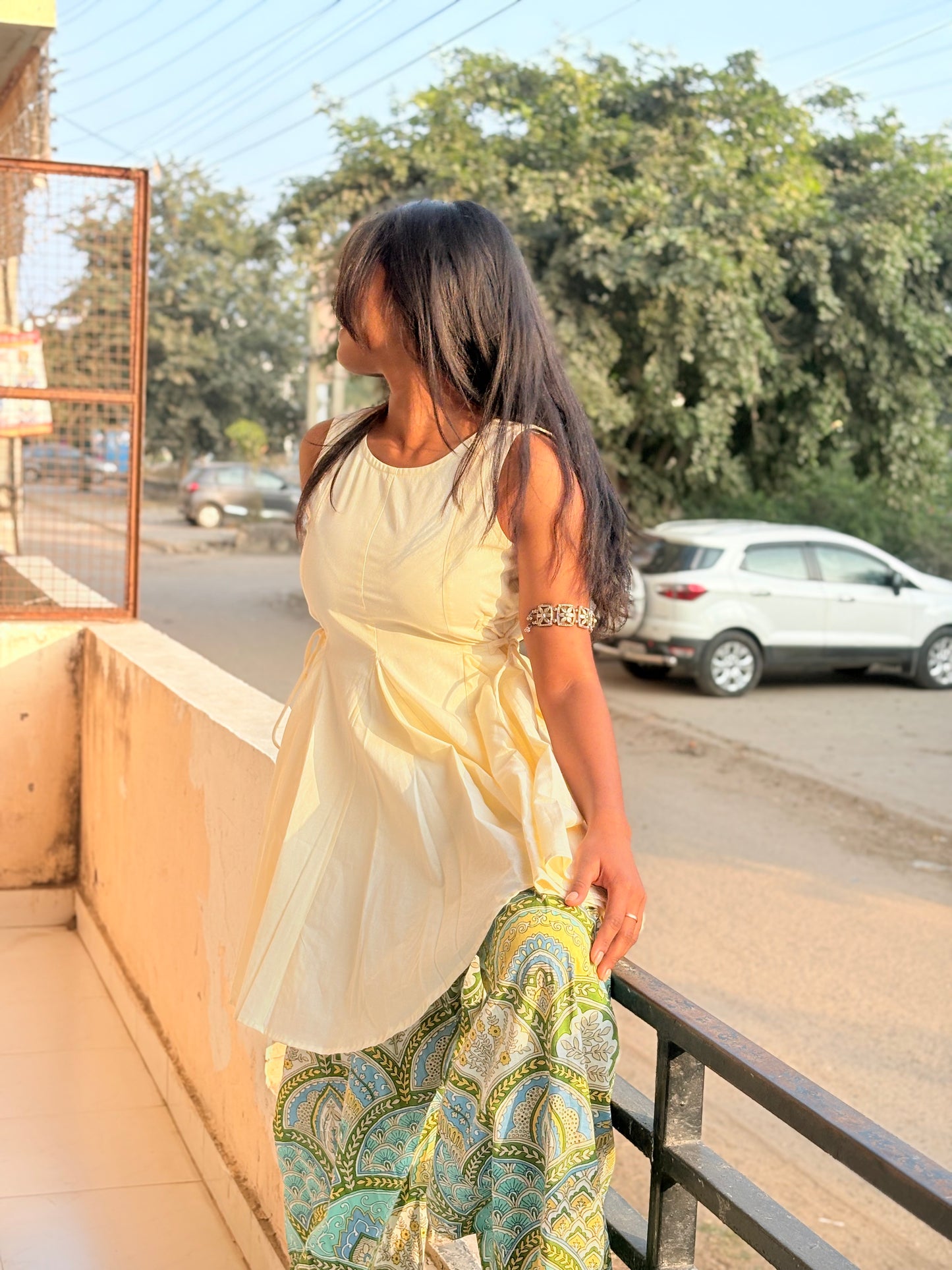 Pure Cotton Mini Kurta Set | Breathable Cotton Comfort