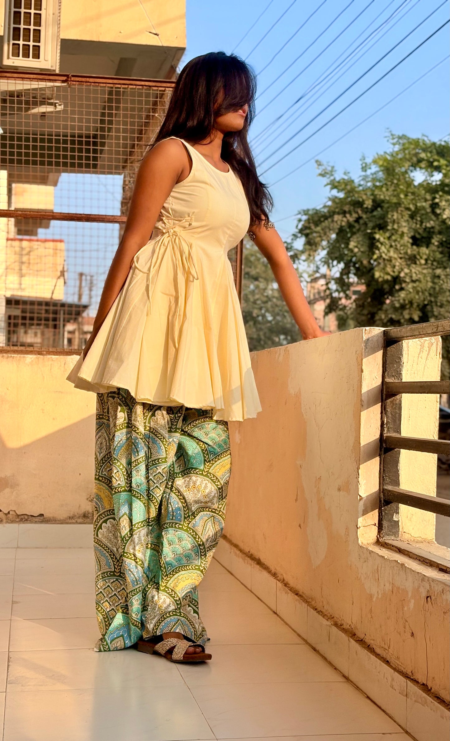 Pure Cotton Mini Kurta Set | Breathable Cotton Comfort