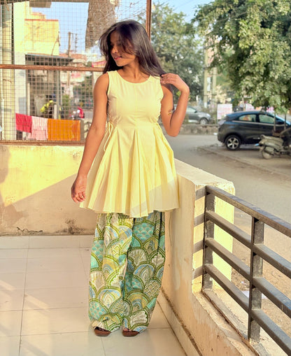 Pure Cotton Mini Kurta Set | Breathable Cotton Comfort