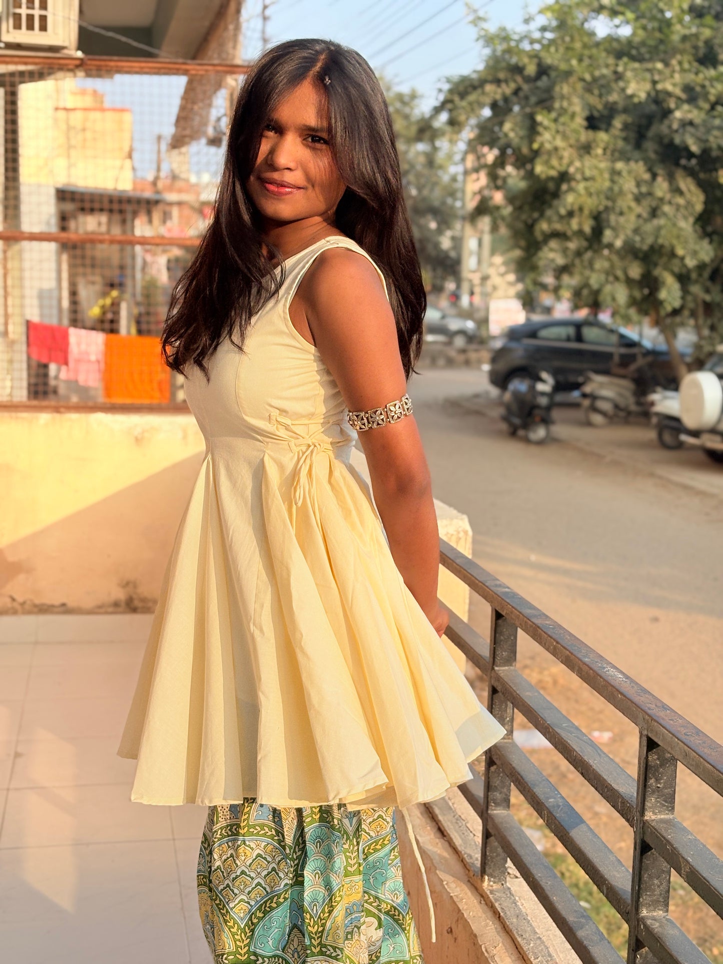 Pure Cotton Mini Kurta Set | Breathable Cotton Comfort