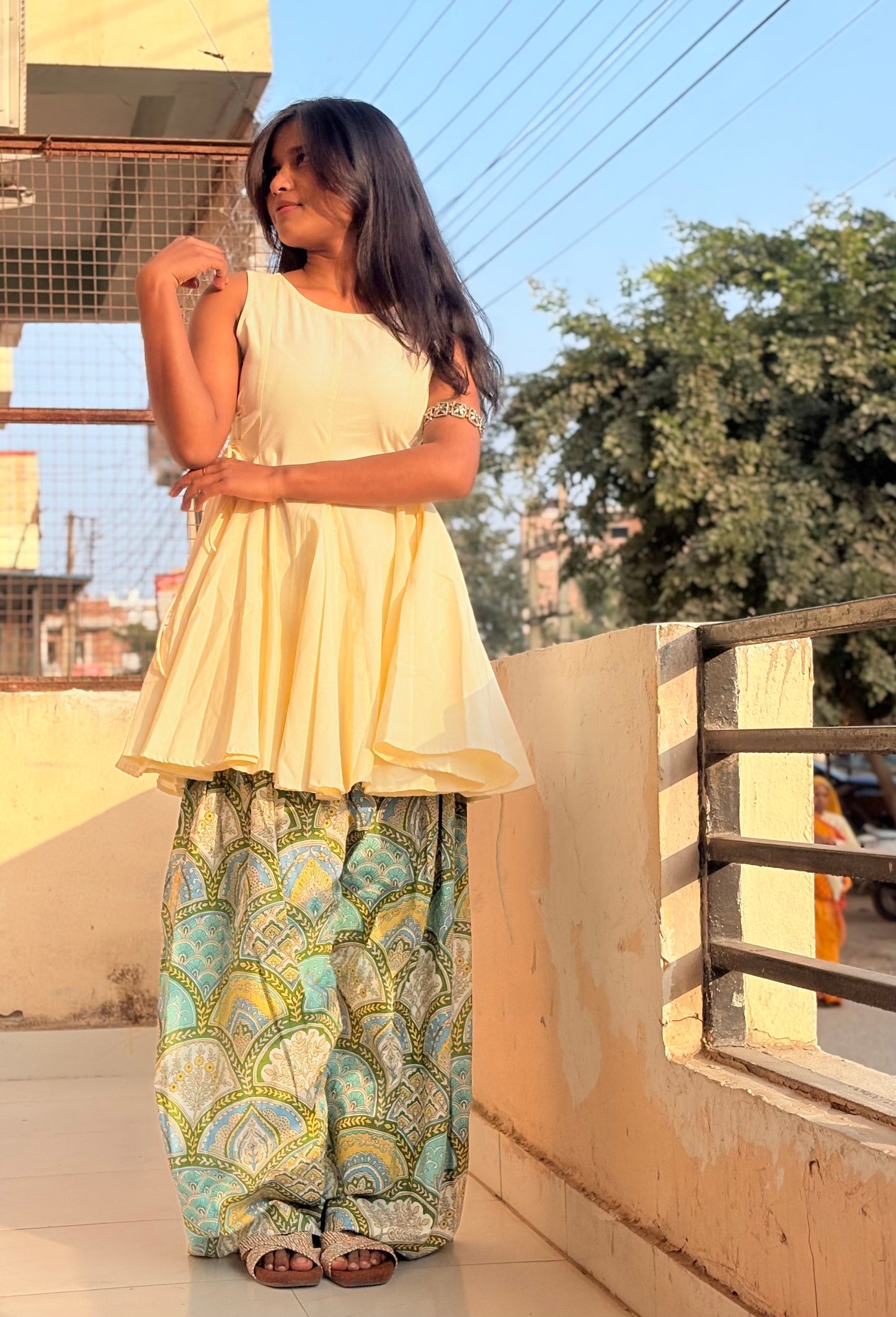 Pure Cotton Mini Kurta Set | Breathable Cotton Comfort