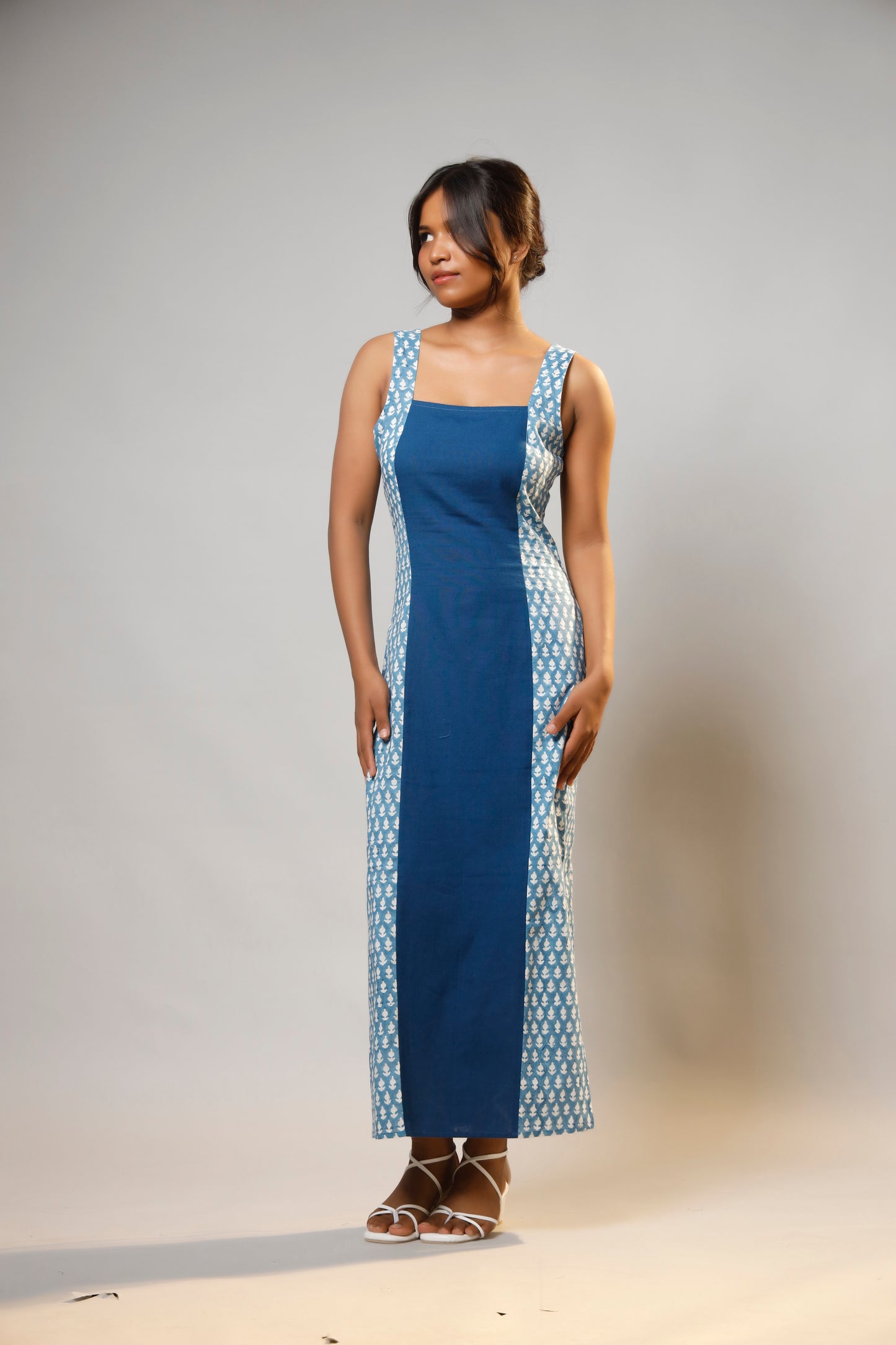 Heritage Charm Hand Block Print Dress