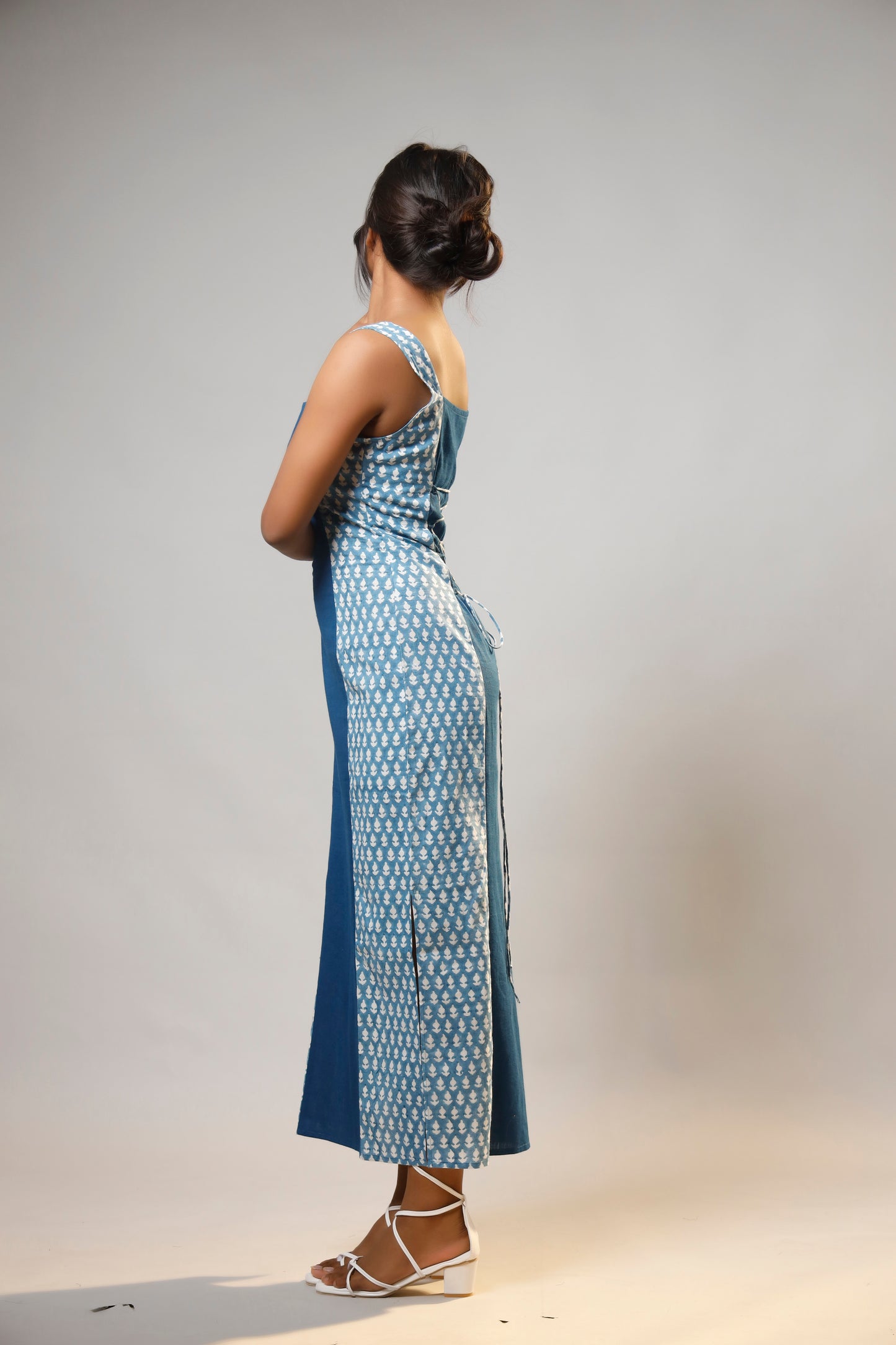 Heritage Charm Hand Block Print Dress