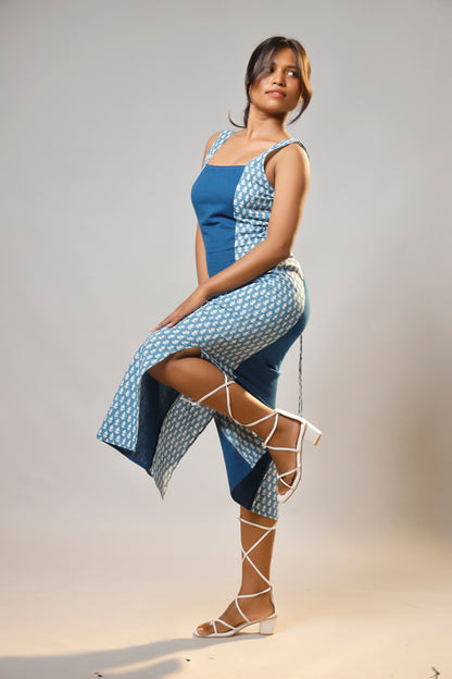 Heritage Charm Hand Block Print Dress