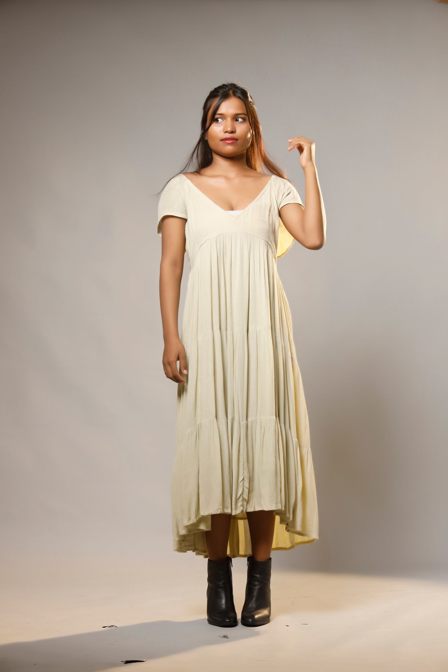 Free Spirit Flared Midi Dress