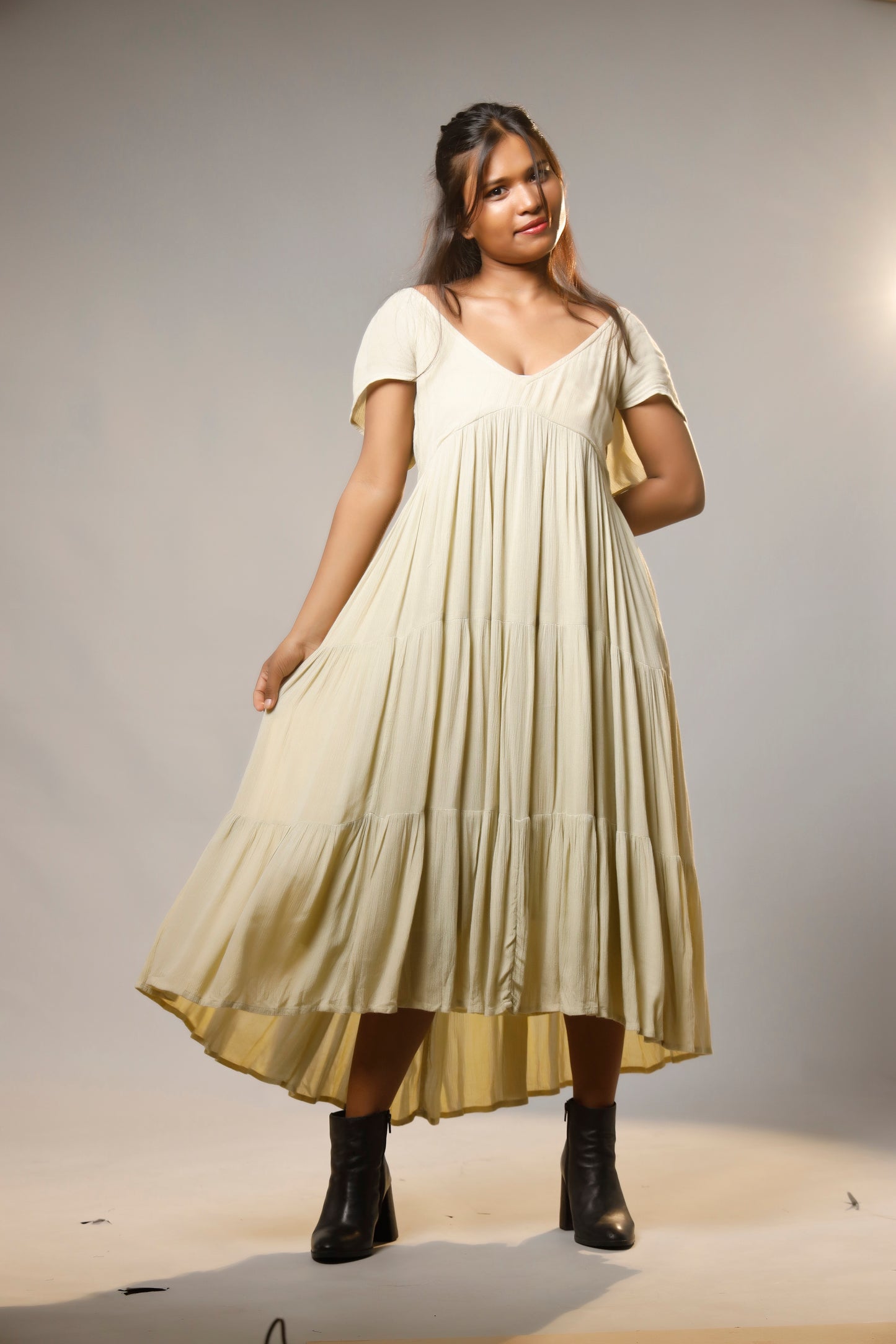 Free Spirit Flared Midi Dress