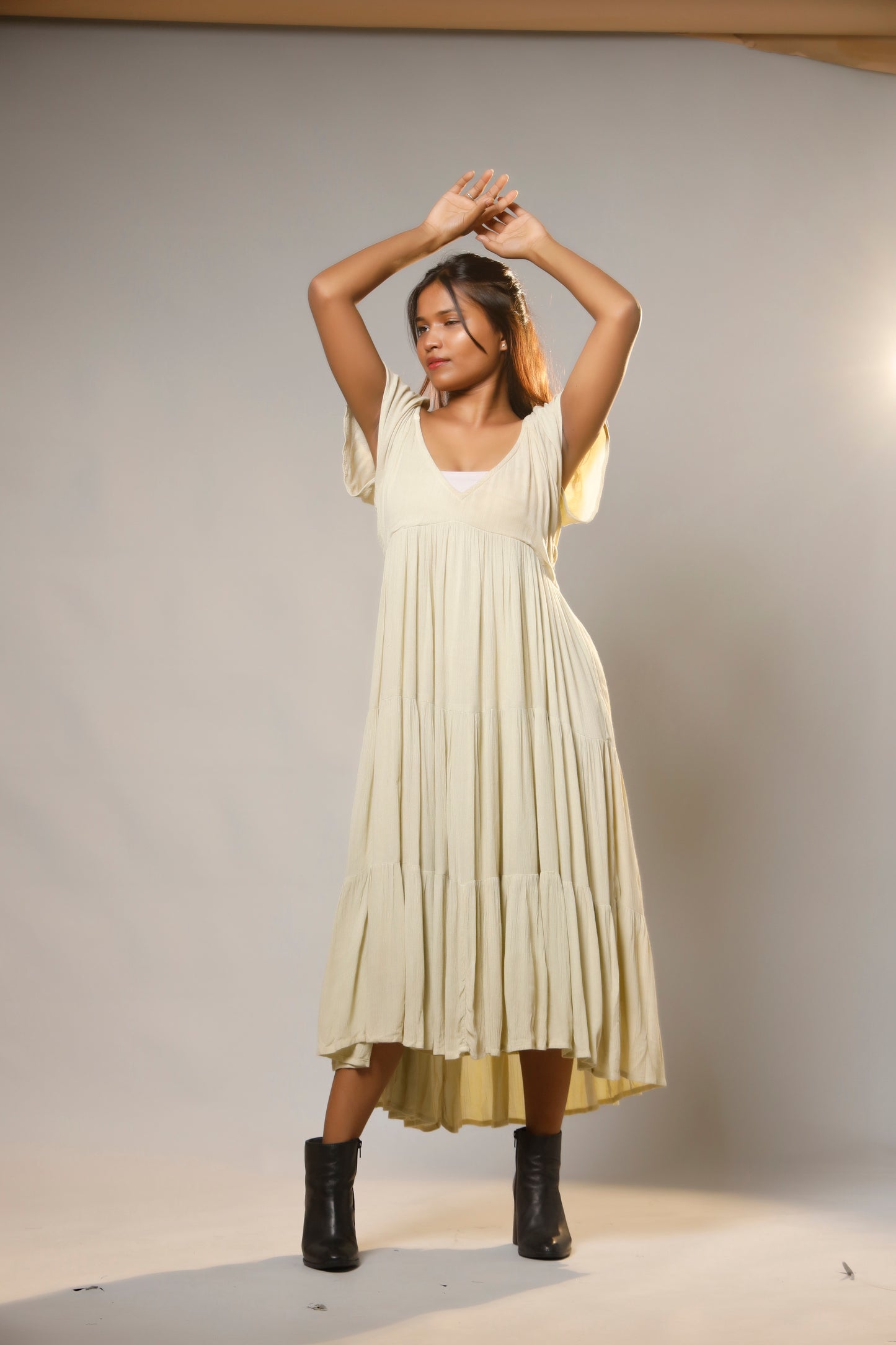 Free Spirit Flared Midi Dress