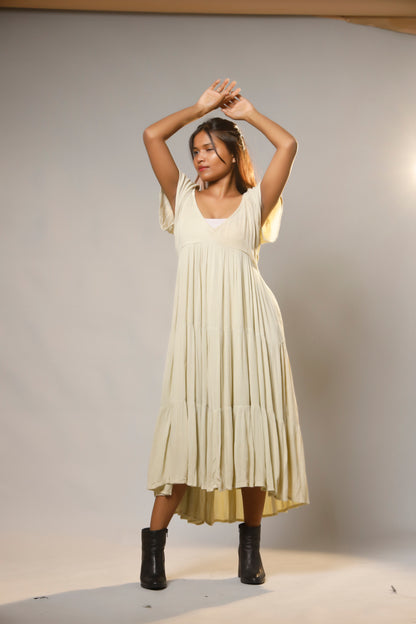 Free Spirit Flared Midi Dress