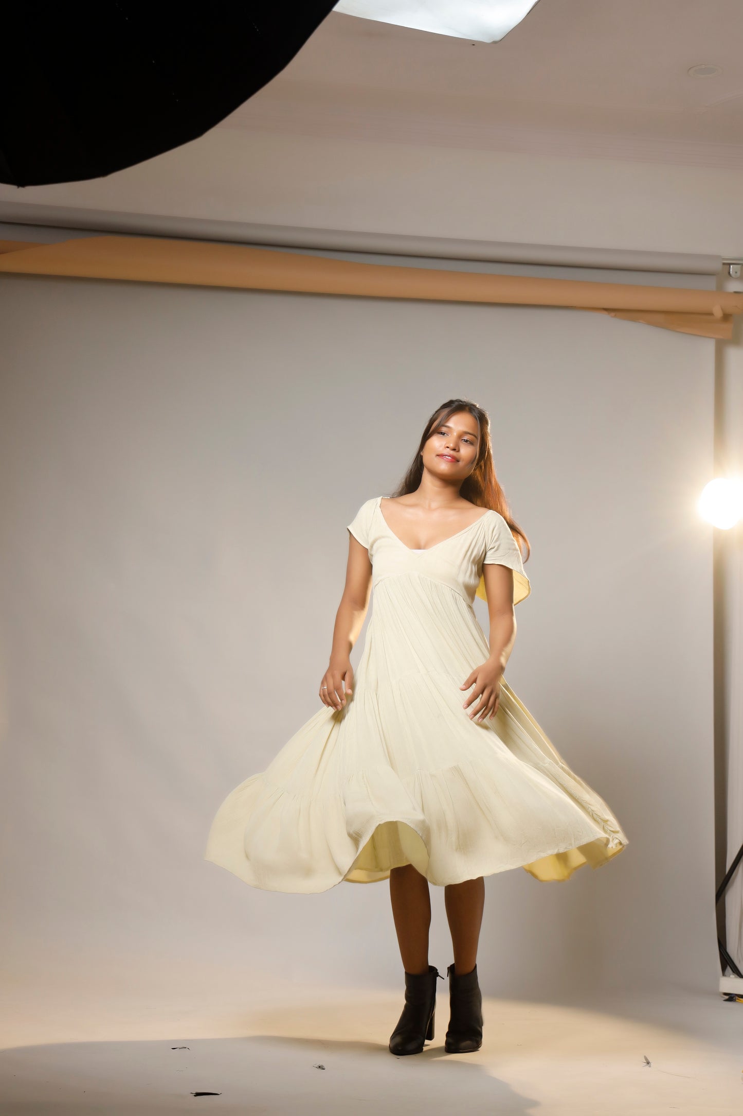 Free Spirit Flared Midi Dress