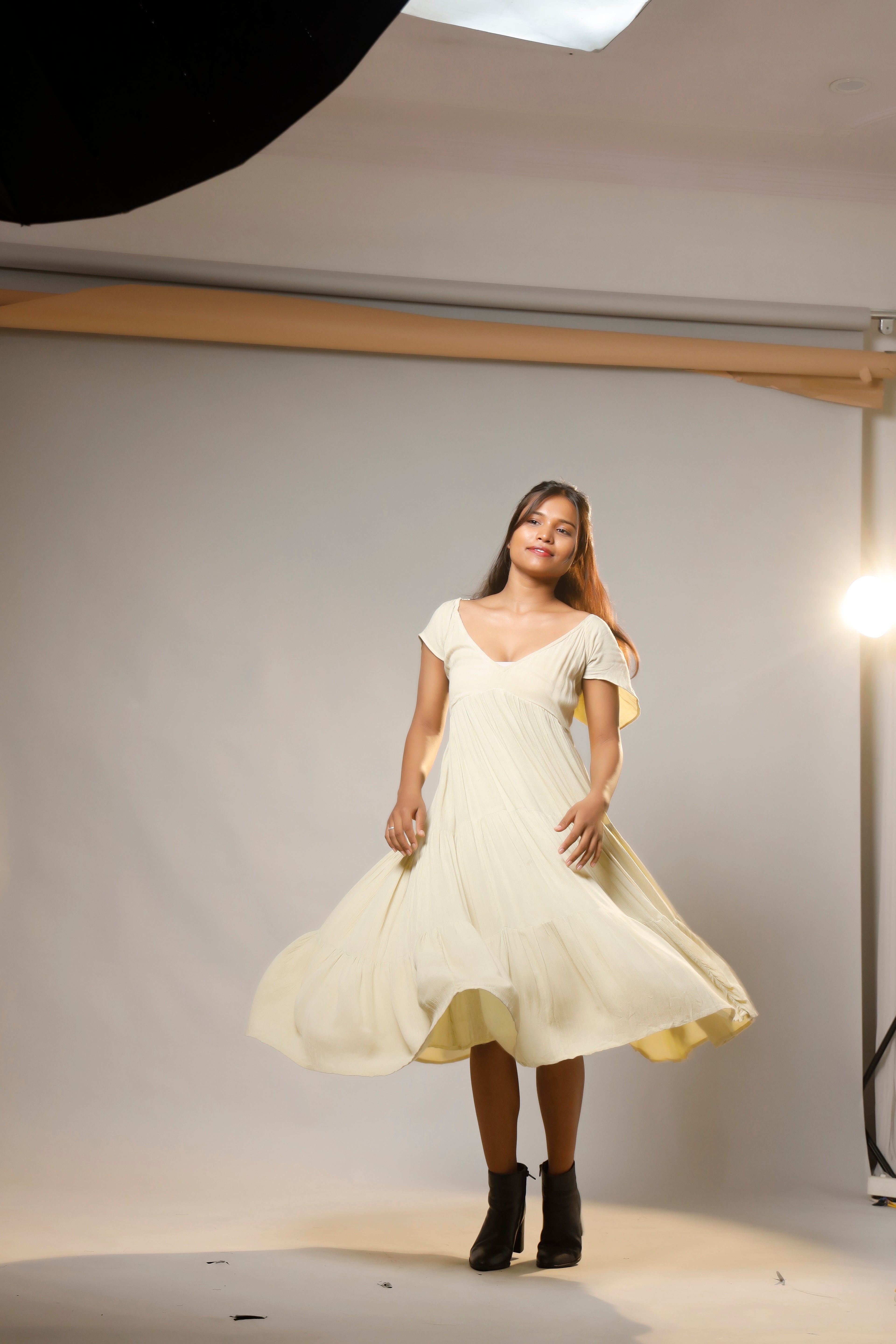Free Spirit Flared Midi Dress