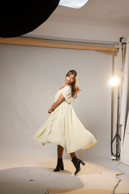 Free Spirit Flared Midi Dress