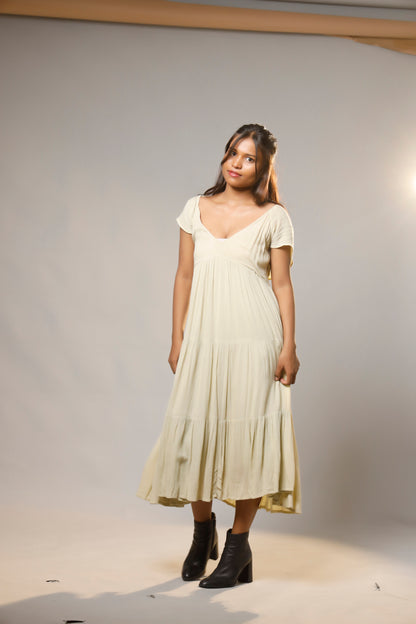 Free Spirit Flared Midi Dress