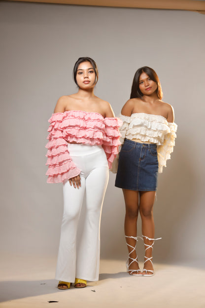 Bohemian Ruffle Muse Dreamy Top