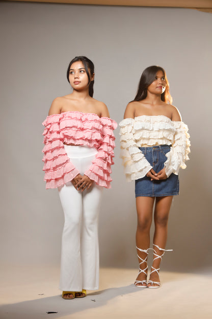Bohemian Ruffle Muse Dreamy Top