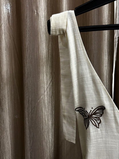 Whispers of Charm Embroidered Cotton Dress