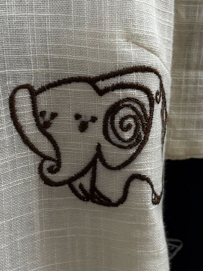 Whispers of Charm Embroidered Cotton Dress