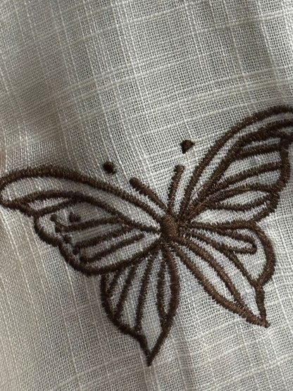 Whispers of Charm Embroidered Cotton Dress