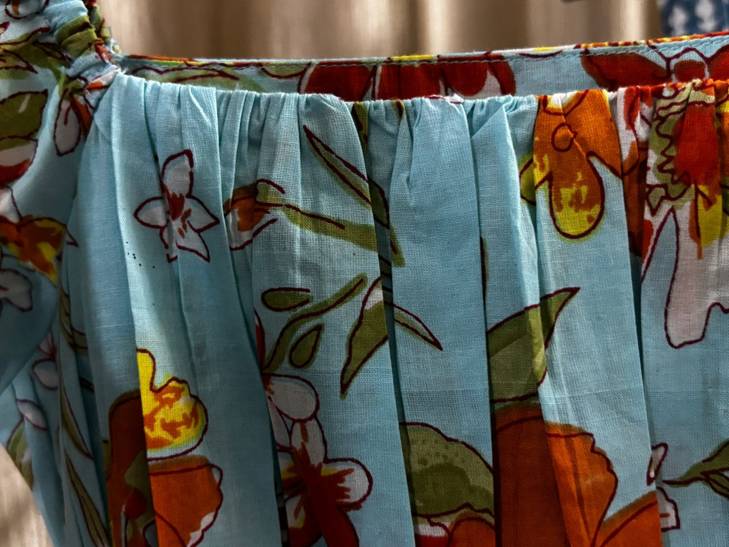 Bloom & Beyond Ocean Blue Floral Dress